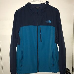 North face windbreaker jacket